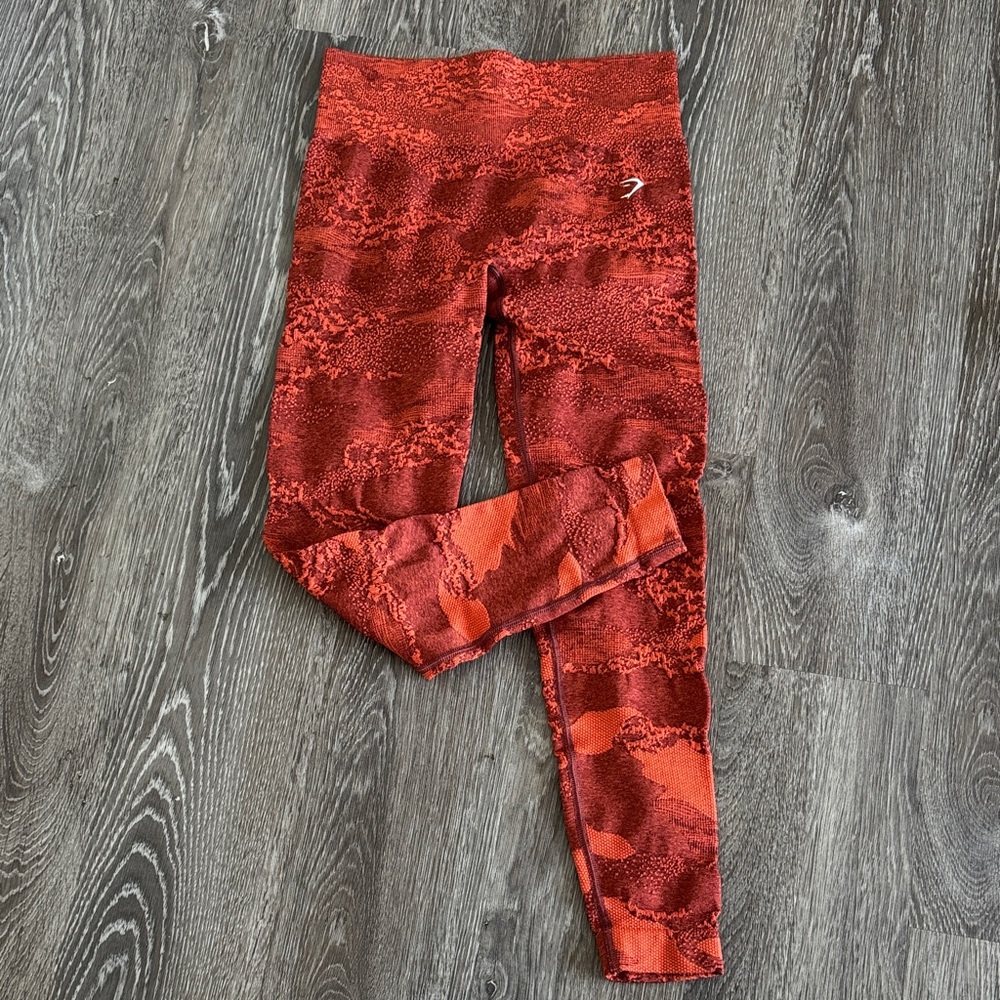 Gymshark Orange Leggings